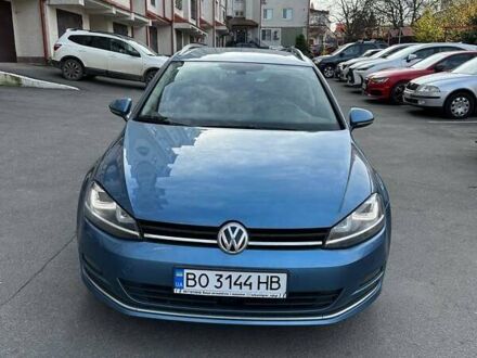 Синий Фольксваген Гольф, объемом двигателя 1.6 л и пробегом 205 тыс. км за 12800 $, фото 1 на Automoto.ua