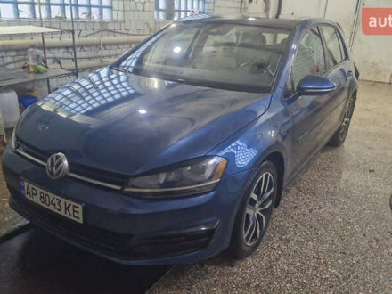 Синий Фольксваген Гольф, объемом двигателя 1.8 л и пробегом 61 тыс. км за 12800 $, фото 1 на Automoto.ua