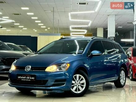 Синий Фольксваген Гольф, объемом двигателя 1.8 л и пробегом 205 тыс. км за 11299 $, фото 1 на Automoto.ua