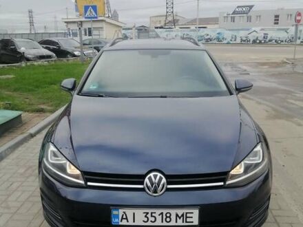 Синий Фольксваген Гольф, объемом двигателя 1.6 л и пробегом 262 тыс. км за 11800 $, фото 1 на Automoto.ua