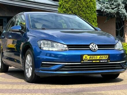 Синий Фольксваген Гольф, объемом двигателя 1.8 л и пробегом 105 тыс. км за 11999 $, фото 1 на Automoto.ua