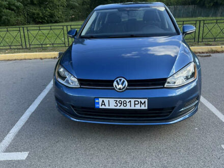 Синий Фольксваген Гольф, объемом двигателя 1.8 л и пробегом 90 тыс. км за 12500 $, фото 1 на Automoto.ua