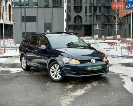 Синий Фольксваген Гольф, объемом двигателя 1.8 л и пробегом 213 тыс. км за 11999 $, фото 1 на Automoto.ua