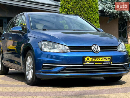 Синий Фольксваген Гольф, объемом двигателя 1.8 л и пробегом 105 тыс. км за 12999 $, фото 1 на Automoto.ua