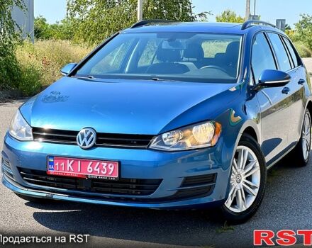 Синий Фольксваген Гольф, объемом двигателя 1.8 л и пробегом 20200 тыс. км за 11300 $, фото 1 на Automoto.ua