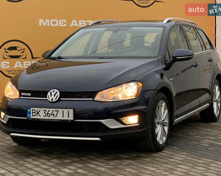 Синий Фольксваген Гольф, объемом двигателя 1.8 л и пробегом 129 тыс. км за 13400 $, фото 1 на Automoto.ua