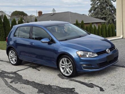 Синий Фольксваген Гольф, объемом двигателя 1.8 л и пробегом 54 тыс. км за 4000 $, фото 1 на Automoto.ua