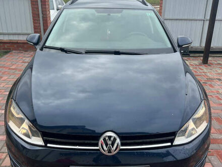 Синий Фольксваген Гольф, объемом двигателя 1.8 л и пробегом 210 тыс. км за 13500 $, фото 1 на Automoto.ua