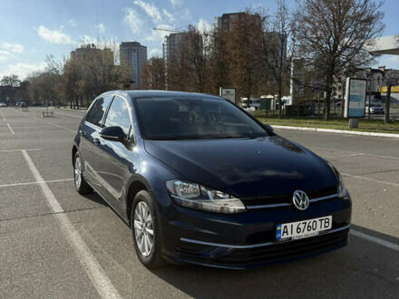 Синий Фольксваген Гольф, объемом двигателя 1.8 л и пробегом 93 тыс. км за 14400 $, фото 1 на Automoto.ua