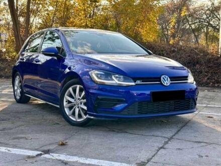 Синий Фольксваген Гольф, объемом двигателя 2 л и пробегом 125 тыс. км за 10400 $, фото 1 на Automoto.ua