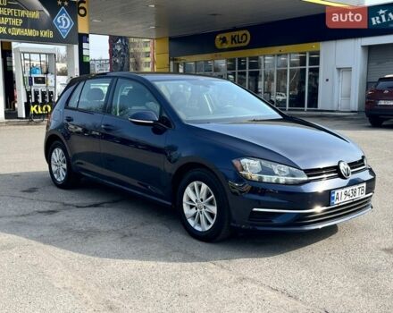 Синий Фольксваген Гольф, объемом двигателя 1.8 л и пробегом 83 тыс. км за 15000 $, фото 1 на Automoto.ua