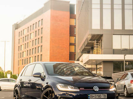 Синий Фольксваген Гольф, объемом двигателя 1.98 л и пробегом 123 тыс. км за 26500 $, фото 1 на Automoto.ua