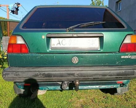 Зеленый Фольксваген Гольф, объемом двигателя 1.78 л и пробегом 600 тыс. км за 1500 $, фото 4 на Automoto.ua