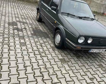 Зеленый Фольксваген Гольф, объемом двигателя 1.6 л и пробегом 233 тыс. км за 1200 $, фото 8 на Automoto.ua