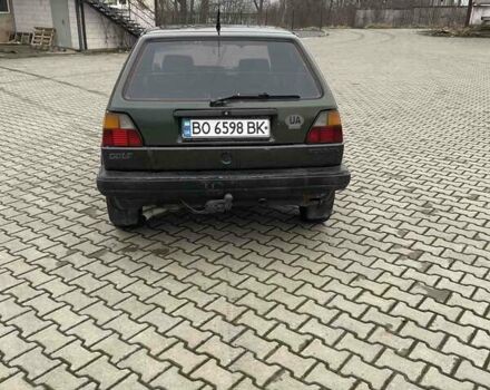 Зеленый Фольксваген Гольф, объемом двигателя 1.6 л и пробегом 233 тыс. км за 1200 $, фото 6 на Automoto.ua