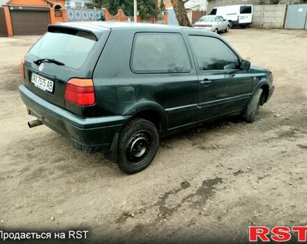 Зеленый Фольксваген Гольф, объемом двигателя 1.8 л и пробегом 164 тыс. км за 1399 $, фото 2 на Automoto.ua