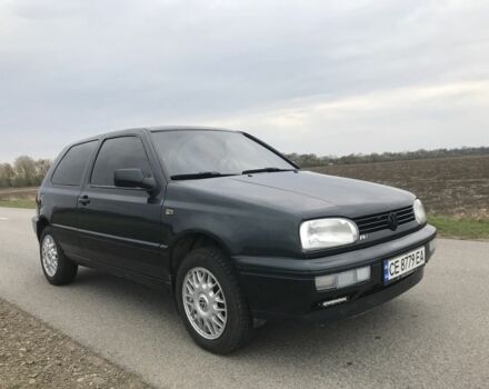 Зеленый Фольксваген Гольф, объемом двигателя 1.9 л и пробегом 110 тыс. км за 2799 $, фото 1 на Automoto.ua