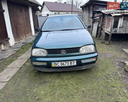 Зеленый Фольксваген Гольф, объемом двигателя 0 л и пробегом 199 тыс. км за 3800 $, фото 2 на Automoto.ua