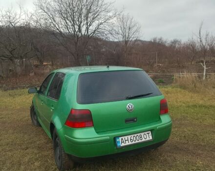 Зеленый Фольксваген Гольф, объемом двигателя 1.9 л и пробегом 38 тыс. км за 3800 $, фото 3 на Automoto.ua