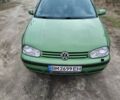 Зеленый Фольксваген Гольф, объемом двигателя 1.39 л и пробегом 237 тыс. км за 3970 $, фото 1 на Automoto.ua