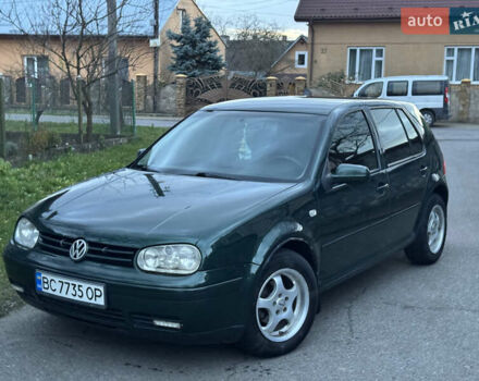 Зеленый Фольксваген Гольф, объемом двигателя 1.4 л и пробегом 366 тыс. км за 2850 $, фото 1 на Automoto.ua