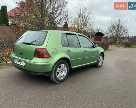 Зеленый Фольксваген Гольф, объемом двигателя 1.6 л и пробегом 210 тыс. км за 4200 $, фото 2 на Automoto.ua