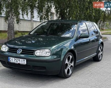Зеленый Фольксваген Гольф, объемом двигателя 1.6 л и пробегом 141 тыс. км за 4800 $, фото 3 на Automoto.ua