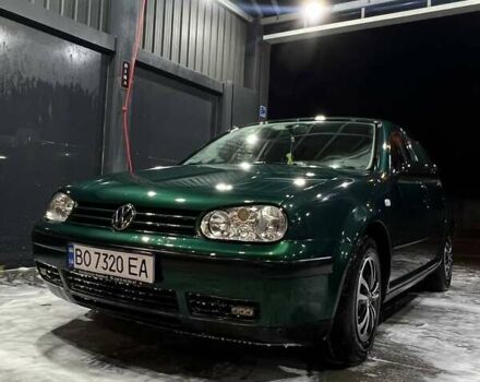 Зеленый Фольксваген Гольф, объемом двигателя 1.39 л и пробегом 186 тыс. км за 3250 $, фото 1 на Automoto.ua