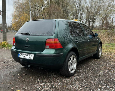 Зеленый Фольксваген Гольф, объемом двигателя 1.6 л и пробегом 292 тыс. км за 3900 $, фото 2 на Automoto.ua