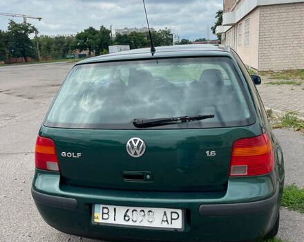 Зеленый Фольксваген Гольф, объемом двигателя 1.6 л и пробегом 230 тыс. км за 3500 $, фото 3 на Automoto.ua