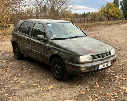 Зеленый Фольксваген Гольф, объемом двигателя 1.6 л и пробегом 120 тыс. км за 720 $, фото 2 на Automoto.ua