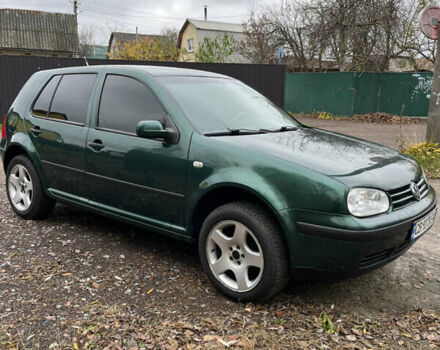 Зеленый Фольксваген Гольф, объемом двигателя 1.6 л и пробегом 292 тыс. км за 3900 $, фото 1 на Automoto.ua