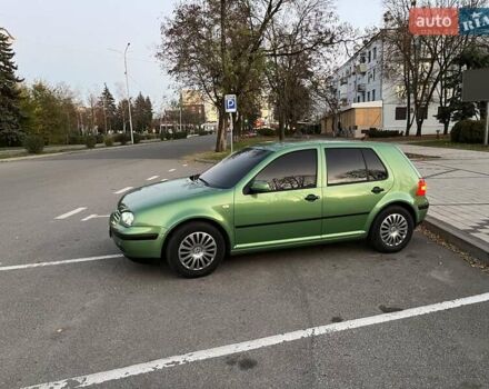 Зеленый Фольксваген Гольф, объемом двигателя 1.6 л и пробегом 206 тыс. км за 4500 $, фото 8 на Automoto.ua