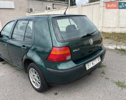 Зеленый Фольксваген Гольф, объемом двигателя 1.6 л и пробегом 230 тыс. км за 3500 $, фото 4 на Automoto.ua