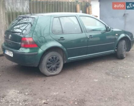 Зеленый Фольксваген Гольф, объемом двигателя 1.39 л и пробегом 276 тыс. км за 3150 $, фото 1 на Automoto.ua