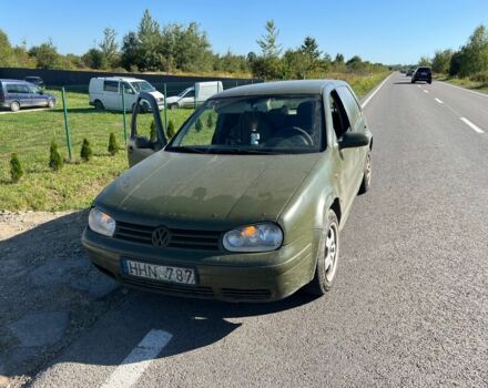 Зеленый Фольксваген Гольф, объемом двигателя 1.9 л и пробегом 370 тыс. км за 2396 $, фото 3 на Automoto.ua