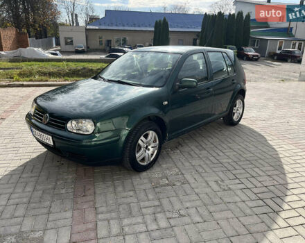 Зеленый Фольксваген Гольф, объемом двигателя 1.6 л и пробегом 198 тыс. км за 2999 $, фото 10 на Automoto.ua