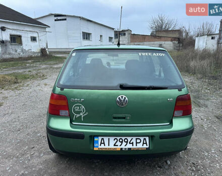 Зелений Фольксваген Гольф, об'ємом двигуна 1.6 л та пробігом 290 тис. км за 2900 $, фото 13 на Automoto.ua