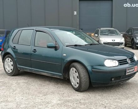 Зеленый Фольксваген Гольф, объемом двигателя 1.6 л и пробегом 170 тыс. км за 4990 $, фото 12 на Automoto.ua