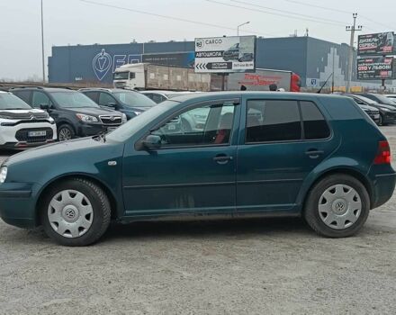 Зеленый Фольксваген Гольф, объемом двигателя 1.6 л и пробегом 170 тыс. км за 4990 $, фото 1 на Automoto.ua