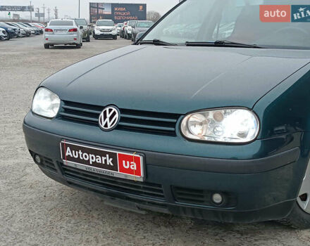 Зеленый Фольксваген Гольф, объемом двигателя 1.6 л и пробегом 170 тыс. км за 4990 $, фото 14 на Automoto.ua