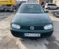 Зеленый Фольксваген Гольф, объемом двигателя 1.4 л и пробегом 230 тыс. км за 3500 $, фото 1 на Automoto.ua