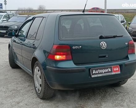 Зеленый Фольксваген Гольф, объемом двигателя 1.6 л и пробегом 170 тыс. км за 4990 $, фото 4 на Automoto.ua