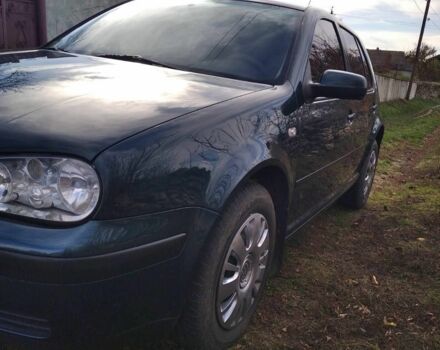 Зеленый Фольксваген Гольф, объемом двигателя 1.6 л и пробегом 204 тыс. км за 5000 $, фото 1 на Automoto.ua