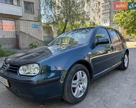 Зеленый Фольксваген Гольф, объемом двигателя 1.4 л и пробегом 240 тыс. км за 4250 $, фото 1 на Automoto.ua