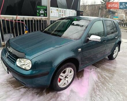 Зеленый Фольксваген Гольф, объемом двигателя 1.9 л и пробегом 305 тыс. км за 3999 $, фото 5 на Automoto.ua