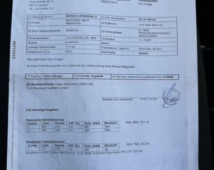 Зеленый Фольксваген Гольф, объемом двигателя 1.4 л и пробегом 240 тыс. км за 4250 $, фото 23 на Automoto.ua