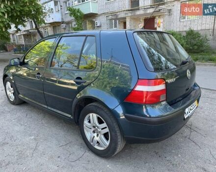 Зеленый Фольксваген Гольф, объемом двигателя 1.4 л и пробегом 240 тыс. км за 4250 $, фото 4 на Automoto.ua