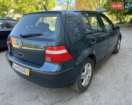Зеленый Фольксваген Гольф, объемом двигателя 1.4 л и пробегом 240 тыс. км за 4250 $, фото 3 на Automoto.ua