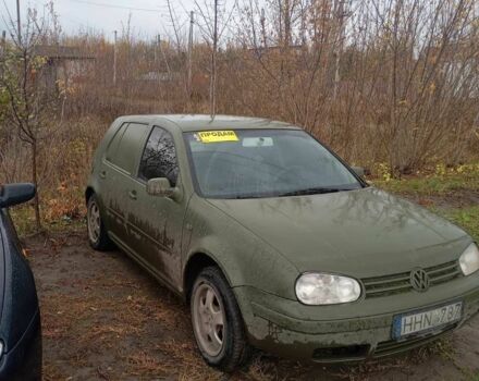 Зеленый Фольксваген Гольф, объемом двигателя 1.9 л и пробегом 1 тыс. км за 1600 $, фото 1 на Automoto.ua